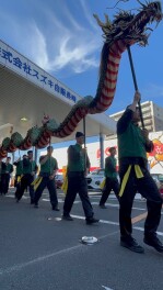 元村龍踊りがやってきました★